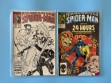 2 Issues The Spectacular Spiderman Comic #130 & #133 Marvel Comics Bronze Age