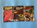 3 Issues The Spectacular Spiderman Comic #186 #214 & #223 Marvel Comics Bronze Age