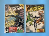 2 Issues The Amazing Spiderman Comic #266 & #268 Marvel Comics