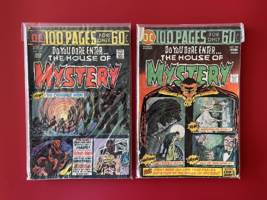 2 Issues The House of Mystery Comic #226 & #227 DC Comics Bronze Age