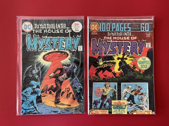 2 Issues The House of Mystery Comic #228 & #230 DC Comics Bronze Age