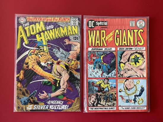 2 Issues DC Special #19 & The Atom and Hawkman #39 DC Comics Bronze Age Comics