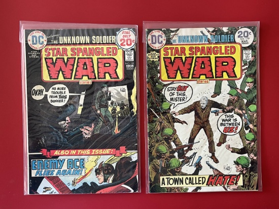 2 Issues Star Spangled War Stories #179 & #181 DC Comics Bronze Age