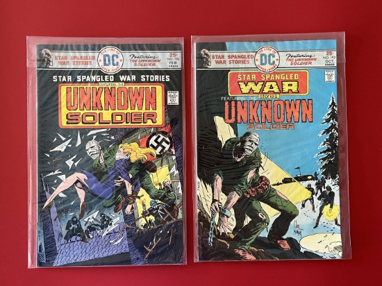 2 Issues Star Spangled War Stories #192 & #196 DC Comics Bronze Age