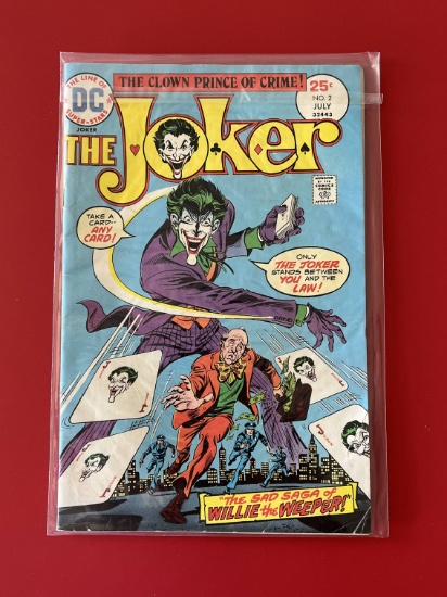 The Joker Comic #2 DC Comics Bronze Age KEY 2nd Issue of Solo Title