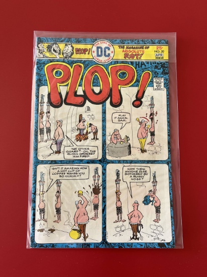 Plop! Comic #20 DC Comics Bronze Age Comic 25 Cent Cover