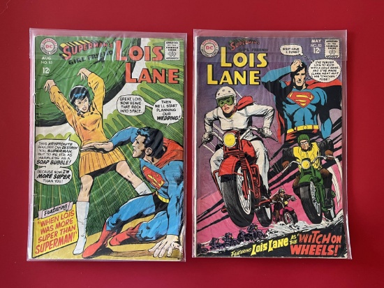 2 Issues Lois Lane Comic #83 & #85 DC Comics Silver Age Comics