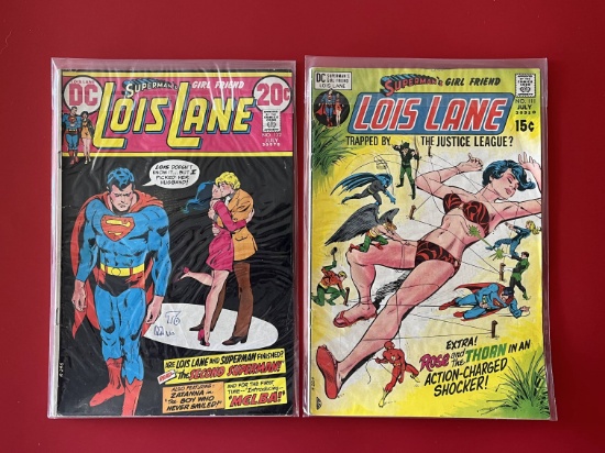 2 Issues Lois Lane Comic #111 & #132 DC Comics Bronze Age Comics
