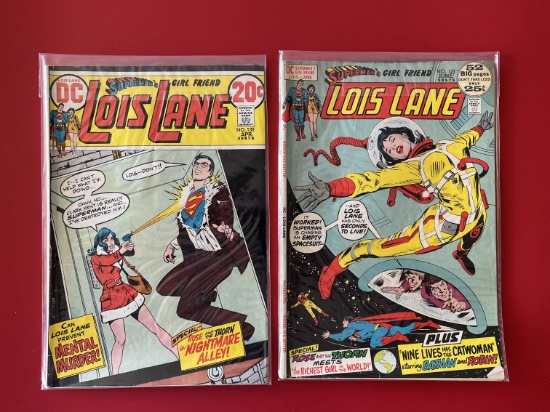 2 Issues Lois Lane Comic #123 & #130 DC Comics Bronze Age Comics
