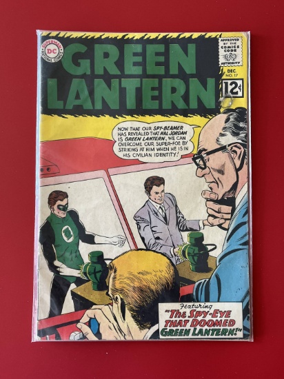 Green Lantern Comic #17 DC Comics Silver Age Comics