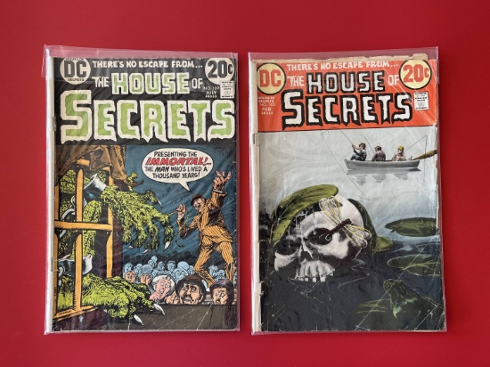 2 Issues The House of Secrets Comic #105 & #109 DC Comics Bronze Age Comic