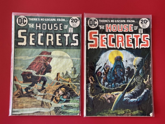 2 Issues The House of Secrets Comic #112 & #113 DC Comics Bronze Age Comic