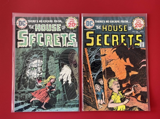 2 Issues The House of Secrets Comic #124 & #125 DC Comics Bronze Age Comic