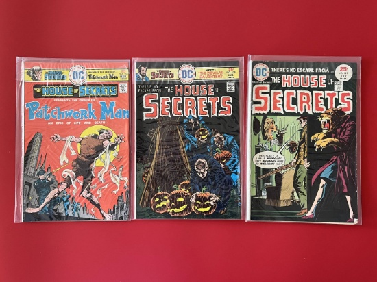 3 Issues The House of Secrets Comic #133 #139 & #140 DC Comics Bronze Age Comic