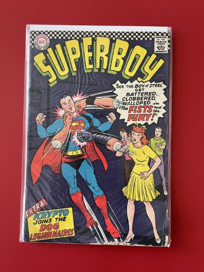 Superboy Comic #131 DC Comics Silver Age 12 Cent Cover