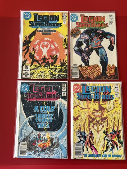 4 Issues The Legion of Super Heroes #288 #289 #290 & #291 DC Comics Bronze Age Comics
