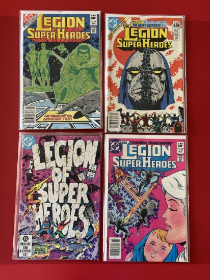 4 Issues The Legion of Super Heroes #292 #293 #294 & #295 DC Comics Bronze Age Comics