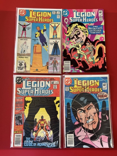 4 Issues The Legion of Super Heroes #297 #298 #299 & #301 DC Comics Bronze Age Comics