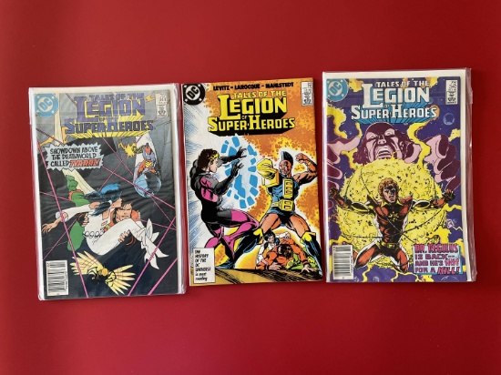 3 Issues The Legion of Super Heroes #340 #344 & #345 DC Comics