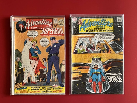 2 Issues Adventure Comics #379 & #419 DC Comics Silver & Bronze Age Comics