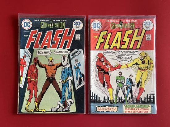 2 Issues Flash Comic #225 & #226 DC Comics Bronze Age Comics