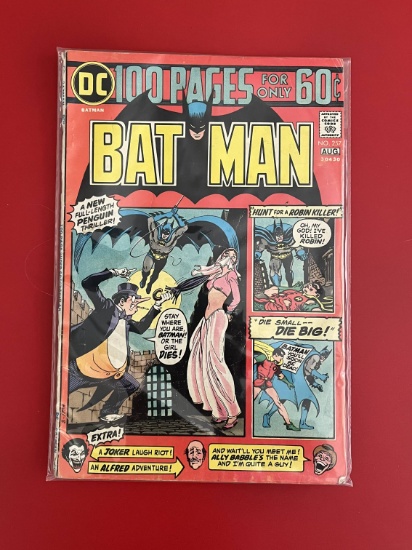 Batman Comic #257 DC Comics Bronze Age Comic 100 Page Giant