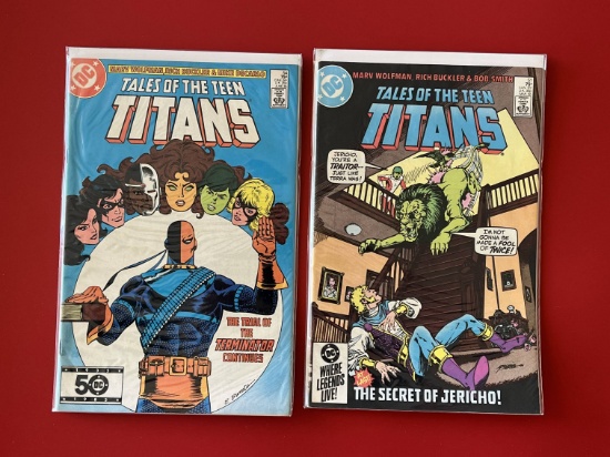 2 Issues The New Teen Titans Comic #51 & #54 DC Comics