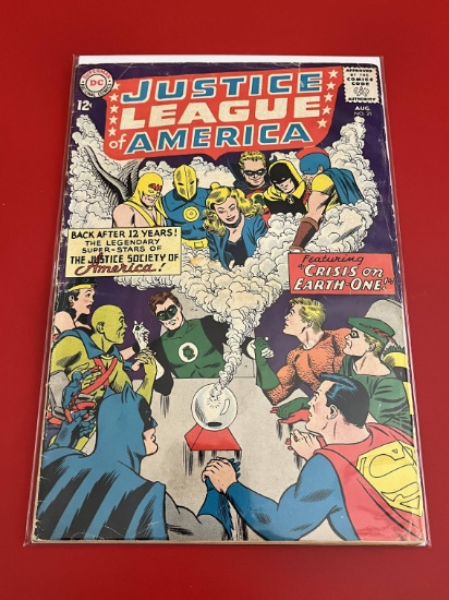 Justice League of America Comic #21 DC Comics Silver Age KEY