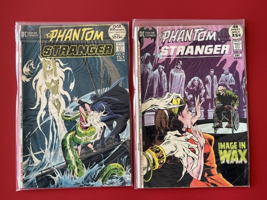 2 Issues The Phantom Stranger Comic #16 & #18 DC Comics Bronze Age