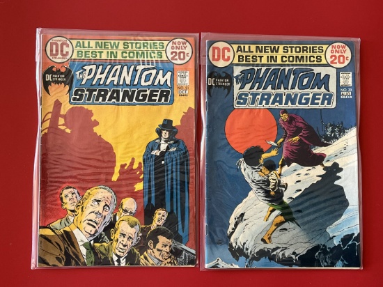 2 Issues The Phantom Stranger Comic #20 & #21 DC Comics Bronze Age