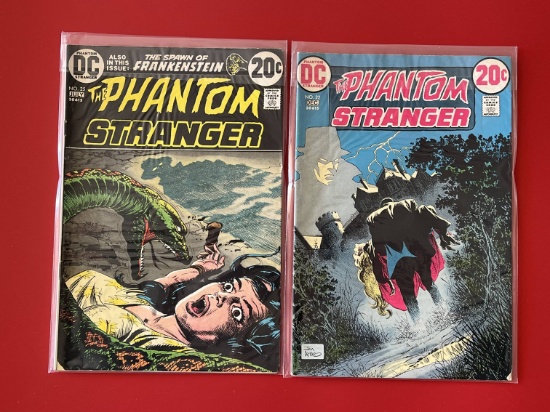 2 Issues The Phantom Stranger Comic #22 & #25 DC Comics Bronze Age