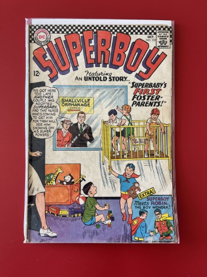 Superboy Comic #133 DC Comics Silver Age 12 Cent Cover