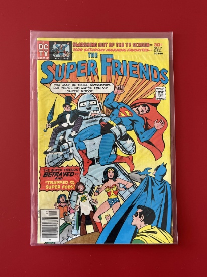 Super Friends Comics #2 DC TV Bronze Age