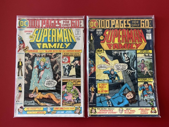 2 Issues Superman Family Comic #167 & #168 DC Comics Bronze Age