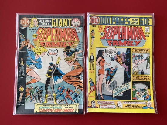 2 Issues Superman Family Comic #169 & #171 DC Comics Bronze Age