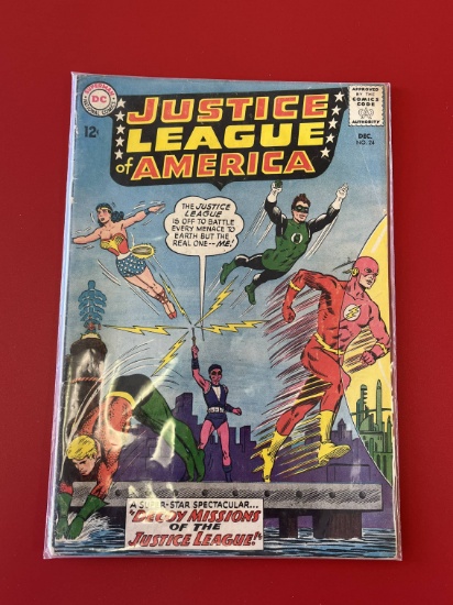 Justice League of America Comic #24 DC Comics Silver Age