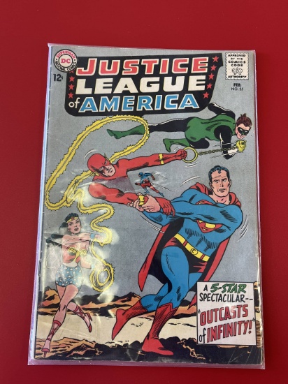 Justice League of America Comic #25 DC Comics Silver Age