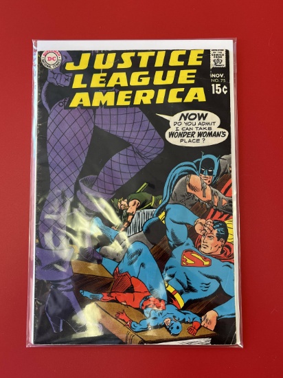 Justice League of America Comic #75 DC Comics Silver Age KEY