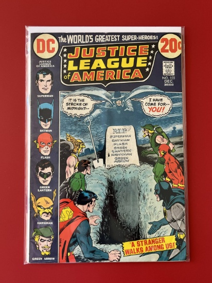 Justice League of America Comic #103 DC Comics Bronze Age KEY
