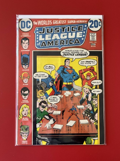 Justice League of America Comic #105 DC Comics Bronze Age KEY