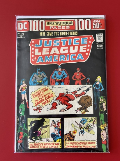 Justice League of America Comic #110 DC Comics Bronze Age KEY