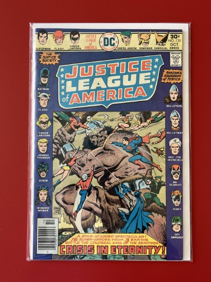 Justice League of America Comic #135 DC Comics Bronze Age KEY