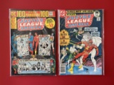 2 Issues Justice League of America Comic #139 & 100 Page Super Spectacular #17 DC Comics Bronze Age