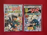 2 Issues All Star Comics #62 & #63 DC Comics Bronze Age