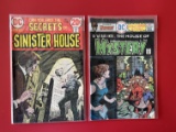2 Issues The House of Mystery Comic #239 & Secrets of Sinister House #12 DC Comics Bronze Age