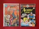 2 Issues Action Comics #457 & #520 DC Comics Bronze Age Suggestive Obsene Cover