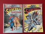 2 Issues Superman Comic #262 & #263 DC Comics Bronze Age Comics