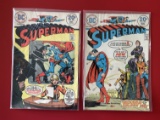 2 Issues Superman Comic #273 & #275 DC Comics Bronze Age Comics