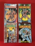 4 Issues The Warlord Comic #26 #29 #40 & #50 DC Comics Bronze Age
