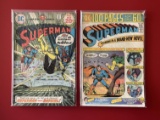 2 Issues Superman Comic #278 & #279 DC Comics Bronze Age Comics